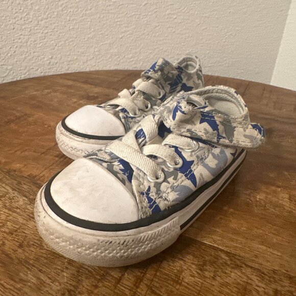 Converse Chuck Taylor All Star Sharks Blue - Picture 1 of 9